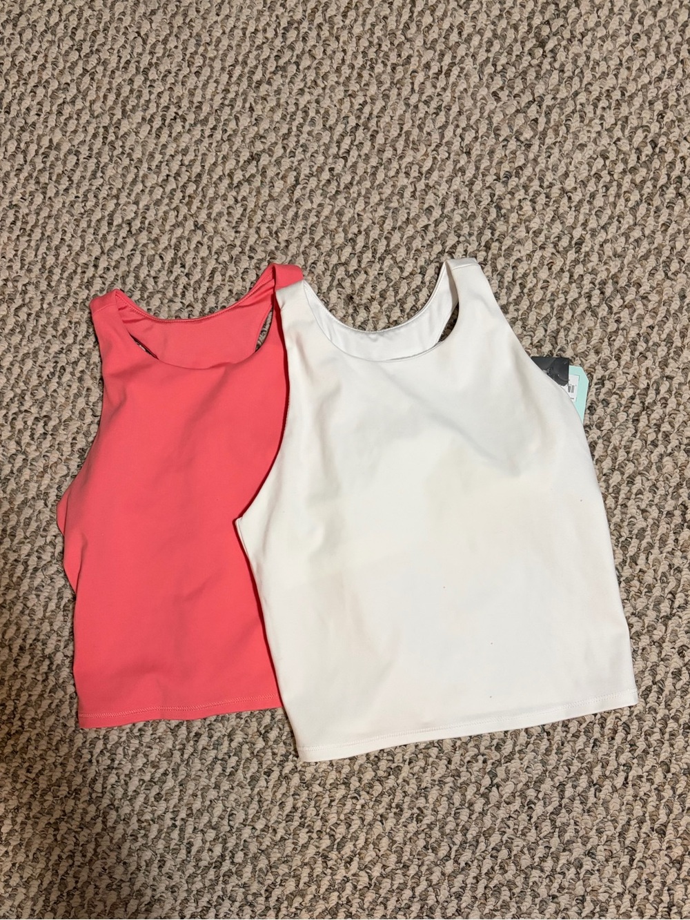 DSG Girls' Pink and White Sleeveless Tank Top Lot